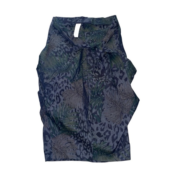 7 Avenue New York & CO Women’s Size 4 straight & pencil Skirt Blue Cotton. - Picture 3 of 8